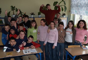 Zdjcie wykonane na lekcji j. polskiego
w dniu 14 lutego 2006 r.